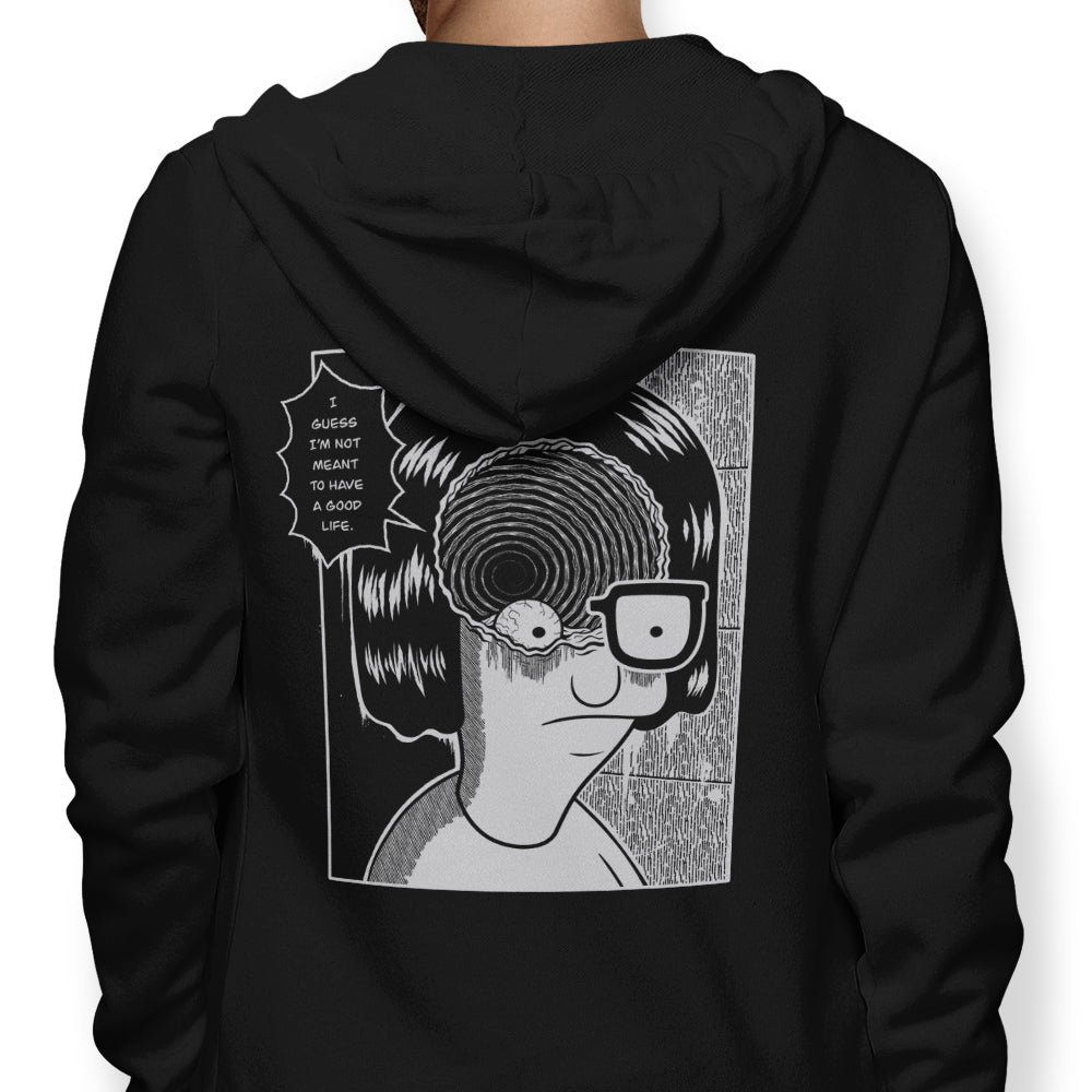 Downward Spiral Design Jorge Tirado Men's Hoodie