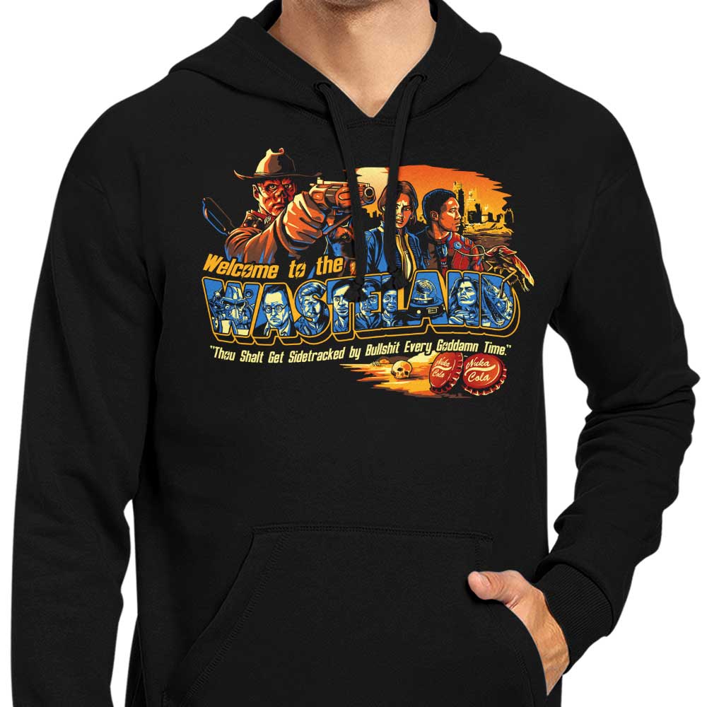 Welcome to the Post - Apocalyptic Wasteland Style Hoodie for Trendy Wear