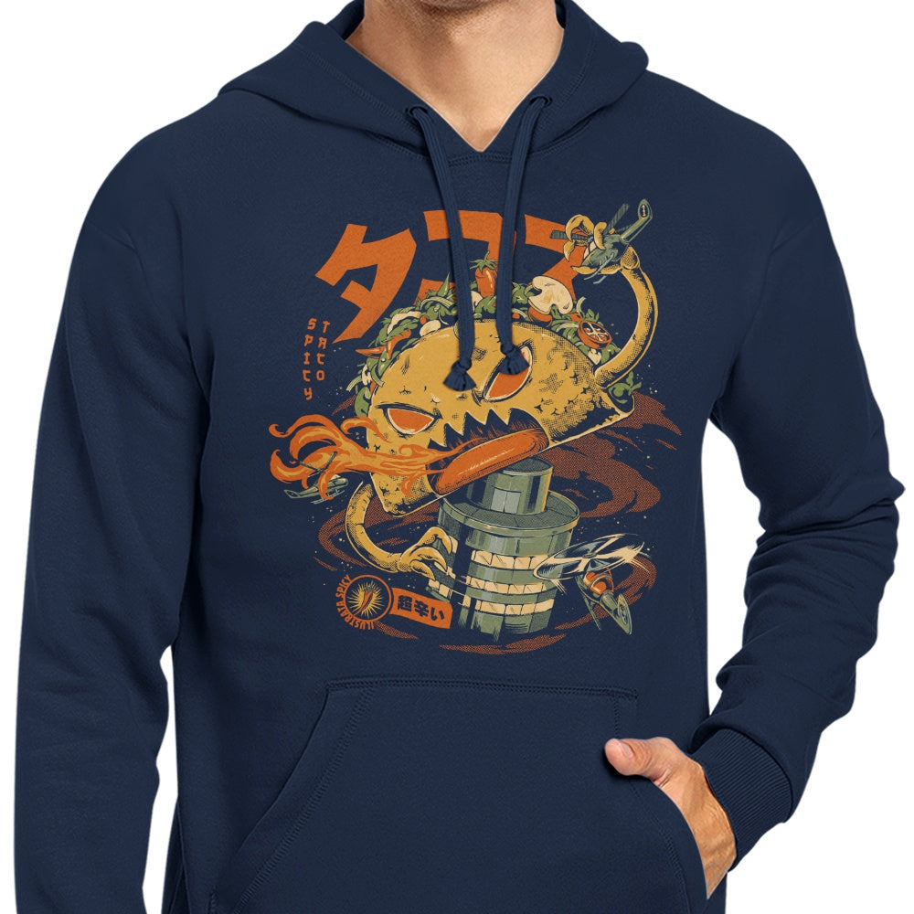 Kaiju - Spicy Taco Design Hoodie with Unique Style