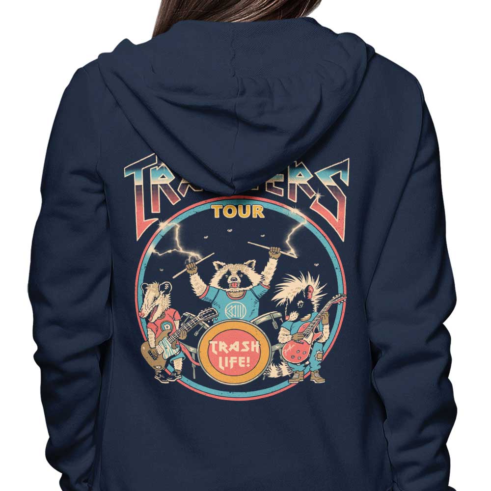 XENOS The Trashers Tour Zip-Up and Pullover Hoodies