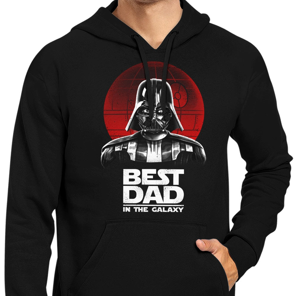 Galaxy's Finest Dad - Comfortable 8.5 Ounce Hoodie