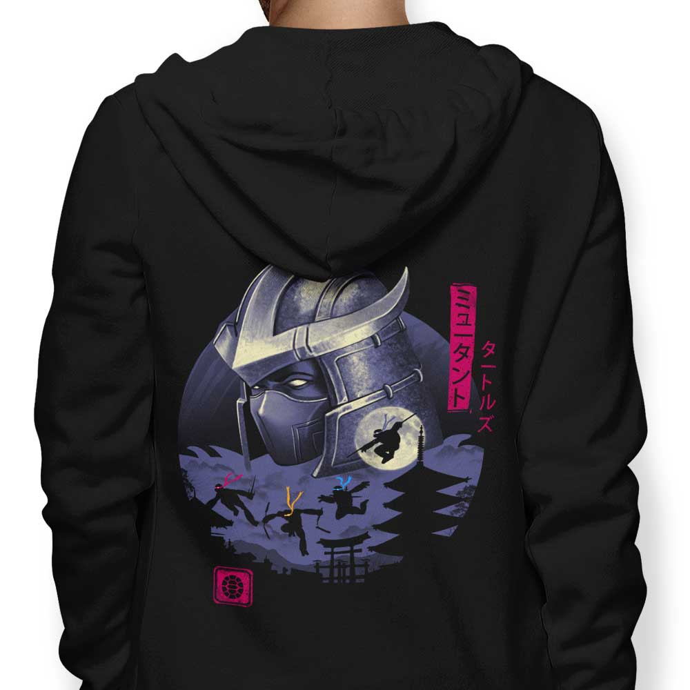 Cool Japan-themed Turtle Hoodie by XENOS