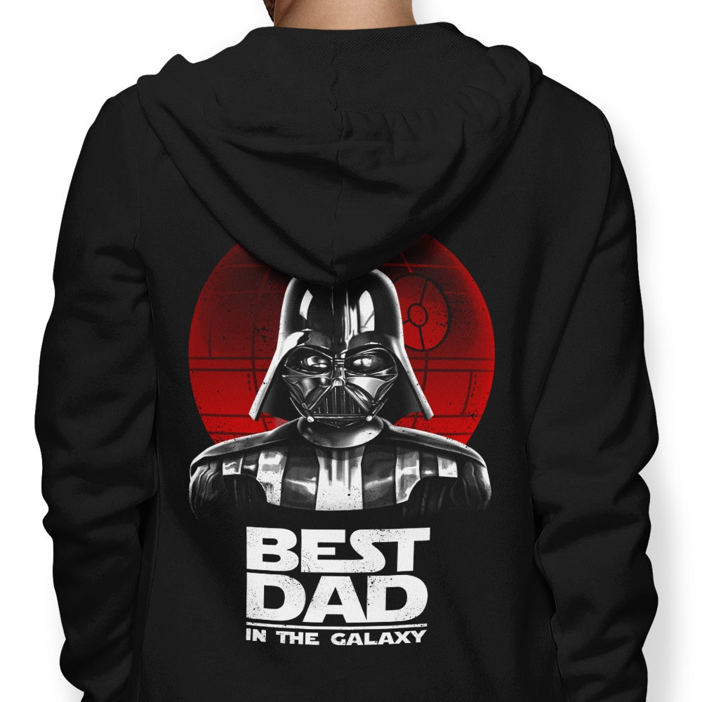 Galaxy's Finest Dad - Comfortable 8.5 Ounce Hoodie