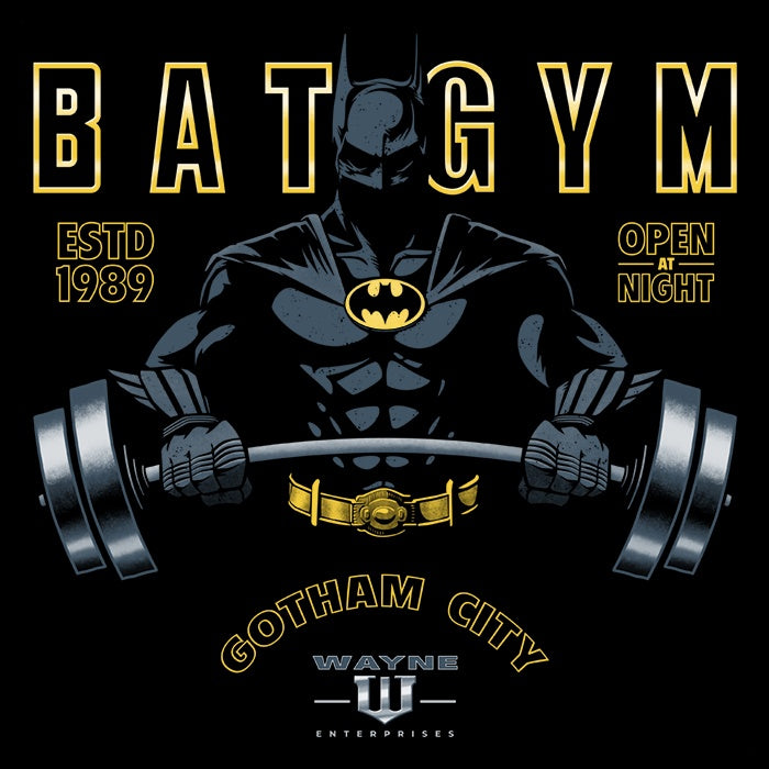 Bat Gym 89 Athletic Hoodie by Teesgeex
