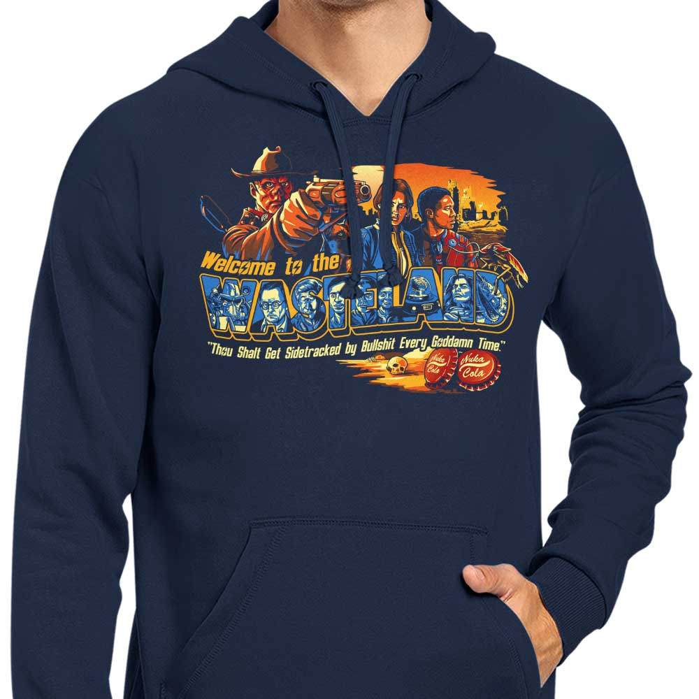 Welcome to the Post - Apocalyptic Wasteland Style Hoodie for Trendy Wear