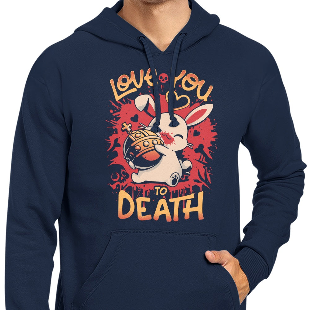 Divine Love Grenade Design Hooded Sweatshirt