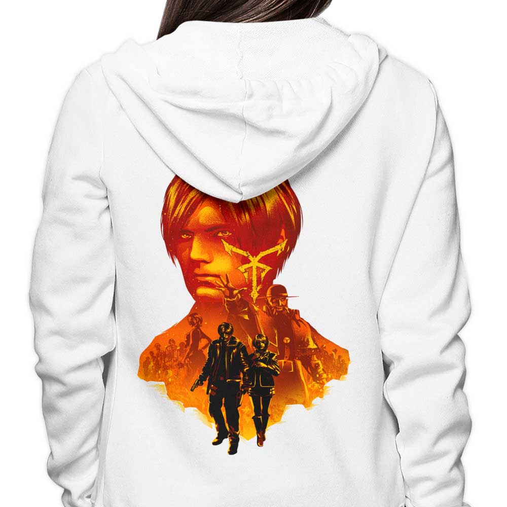 Hypertwenty's Resident Leon-themed Hooded Sweatshirt