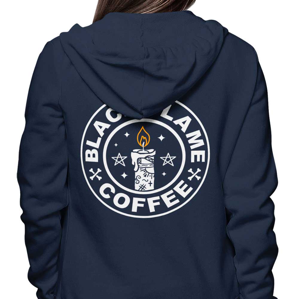 Stylish Black Flame Coffee Branded Hoodies - Ideal for Coffee Lovers