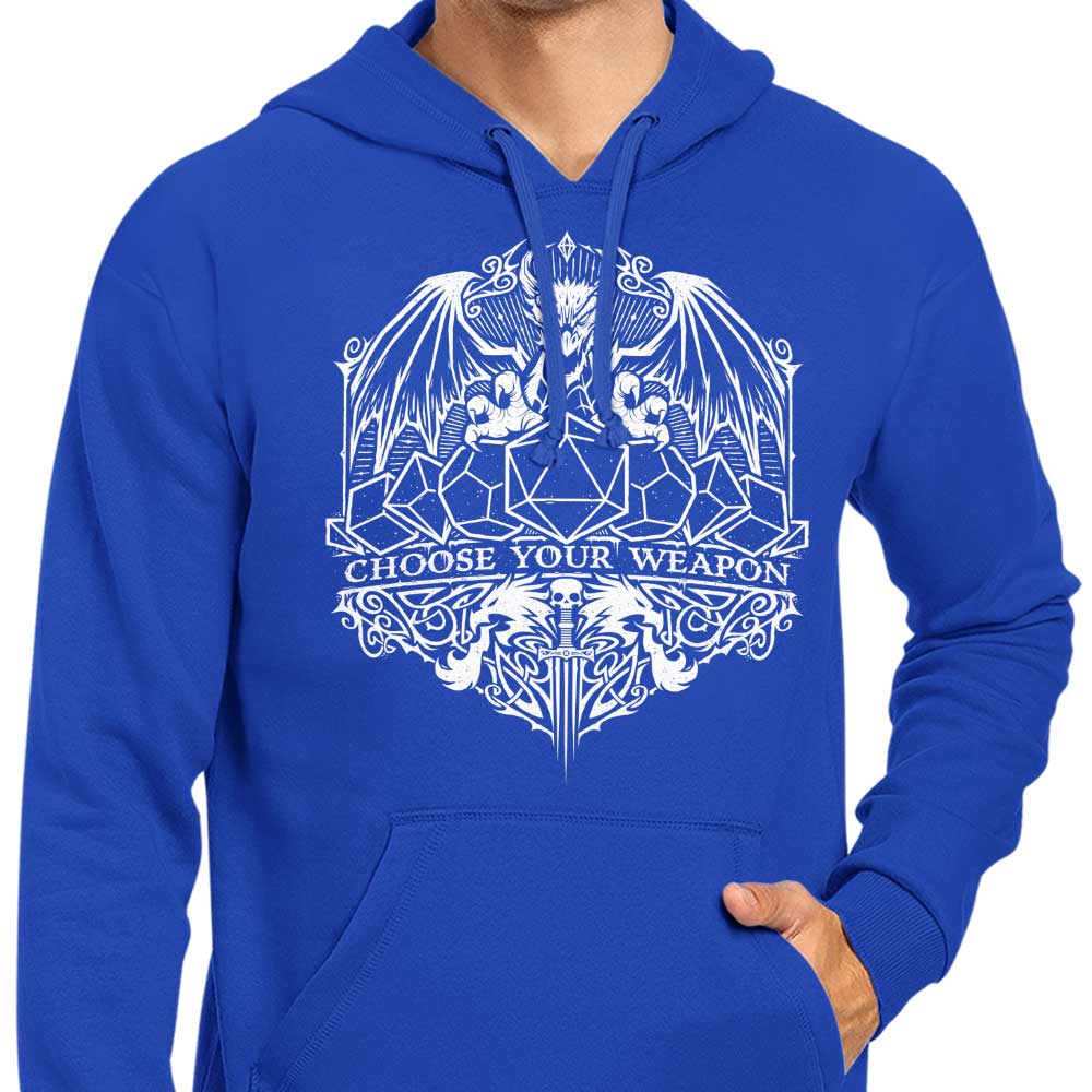 Alternative 'Choose Your Weapon' Stylish Hoodie