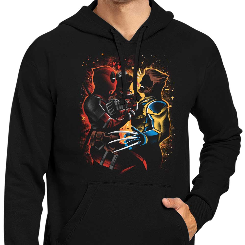 Alemaglia's Adorable Dogpool Love Hoodie