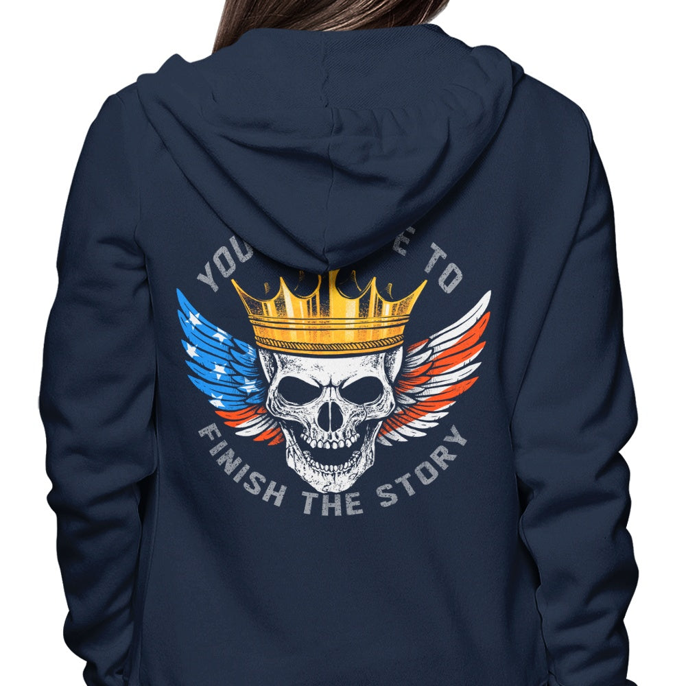 Alemaglia's Alternative Finish the Story Hoodie