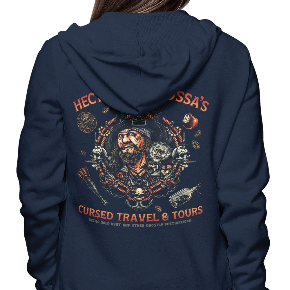 Cursed Travel and Tours Branded Hooded Sweatshirt