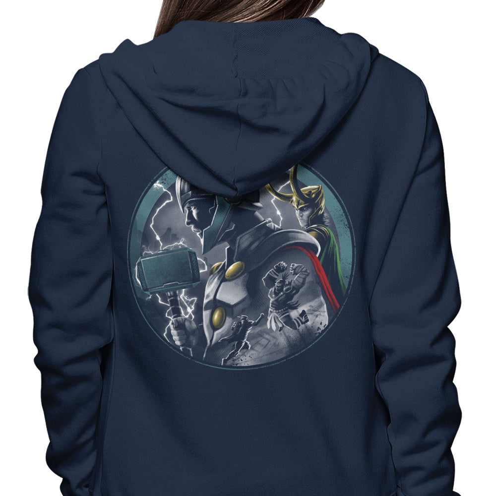 Ragnarok Branded Zip-Up and Pullover Hoodies