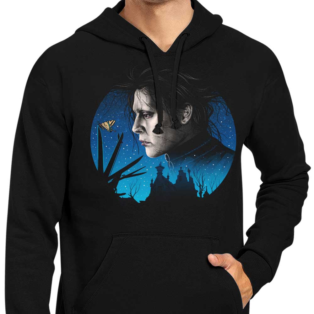 Scissors and Butterflies Design - Stylish Zip Up and Pullover Hoodies
