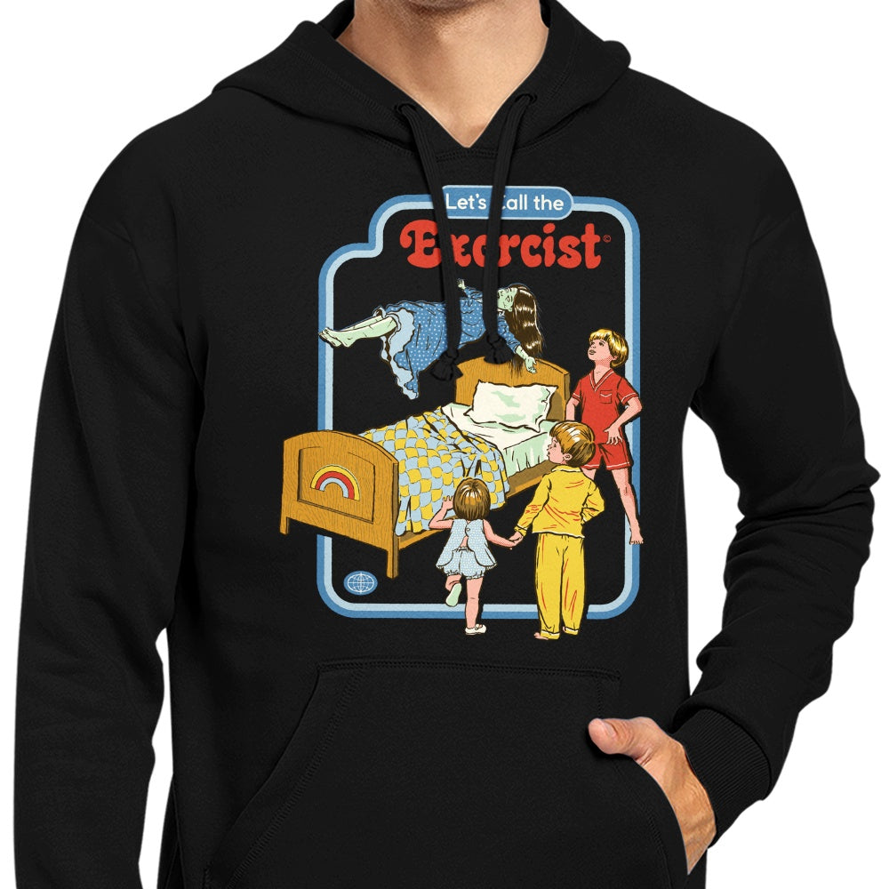 Exorcist-themed Stylish Hoodie - Let's Call the Exorcist Design