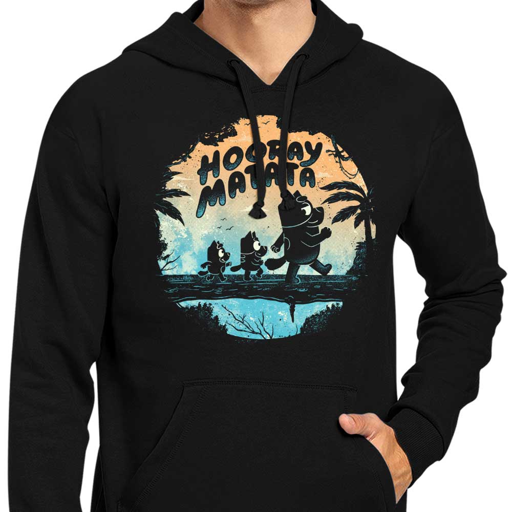 Fantastic 'Hooray Matata' Branded Hoodie from Arigatees