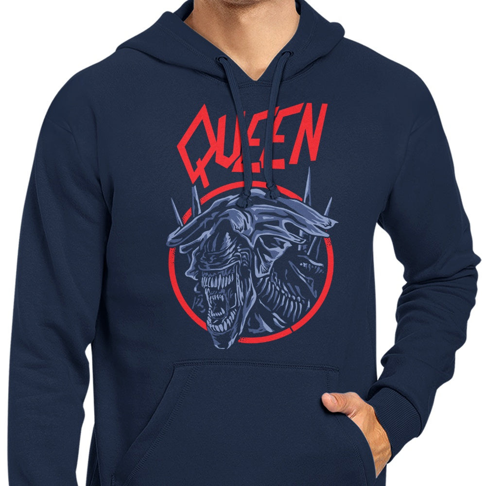 Stylish Queen Alien Design Hoodie by Arace
