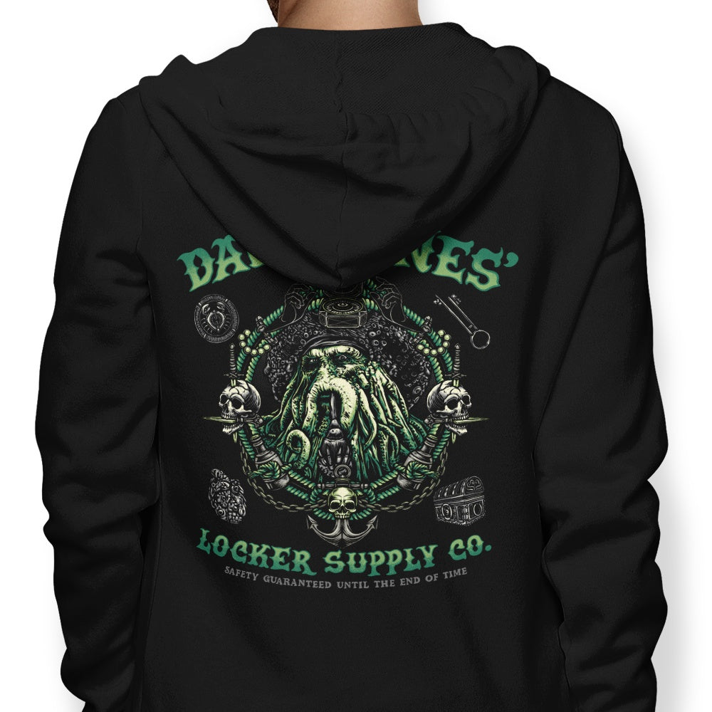 Locker Supply Branded Hoodie by Glitchygorilla