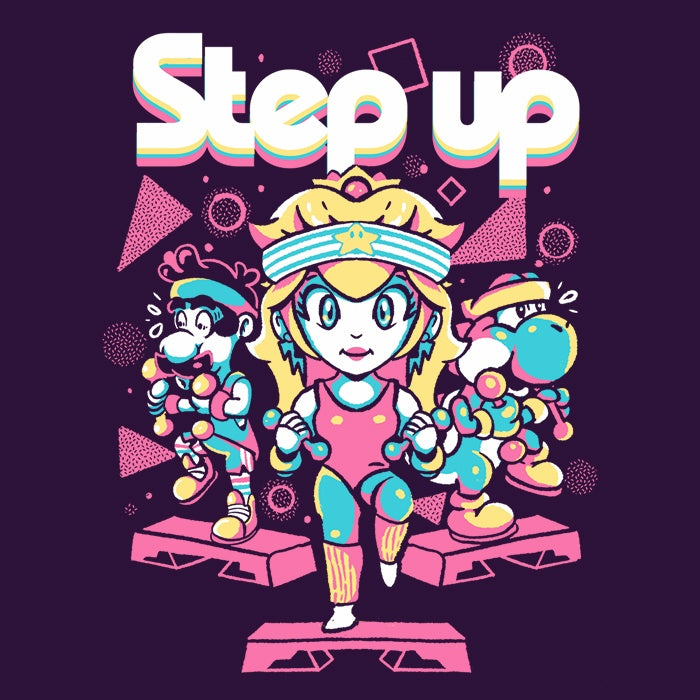Sketchdemao Step Up Style Hooded Sweatshirt
