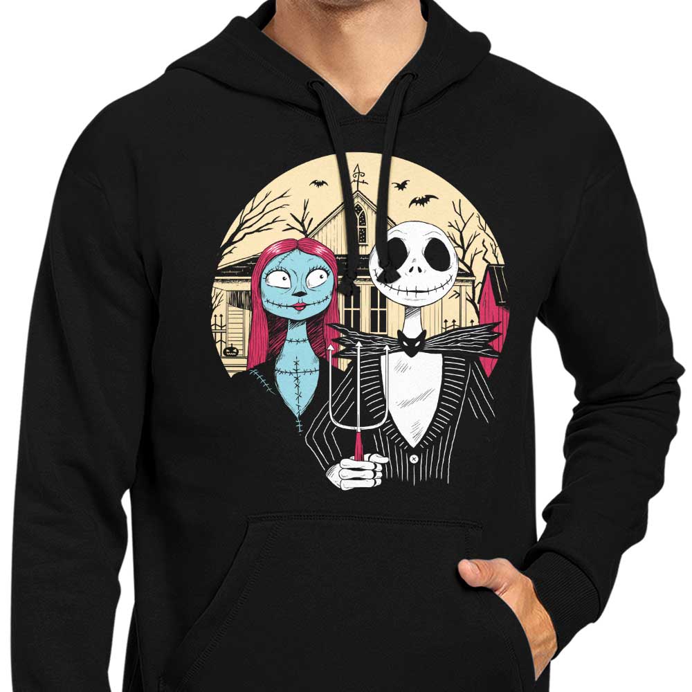 Gothic Nightmare-themed Zip Up and Pullover Hoodies