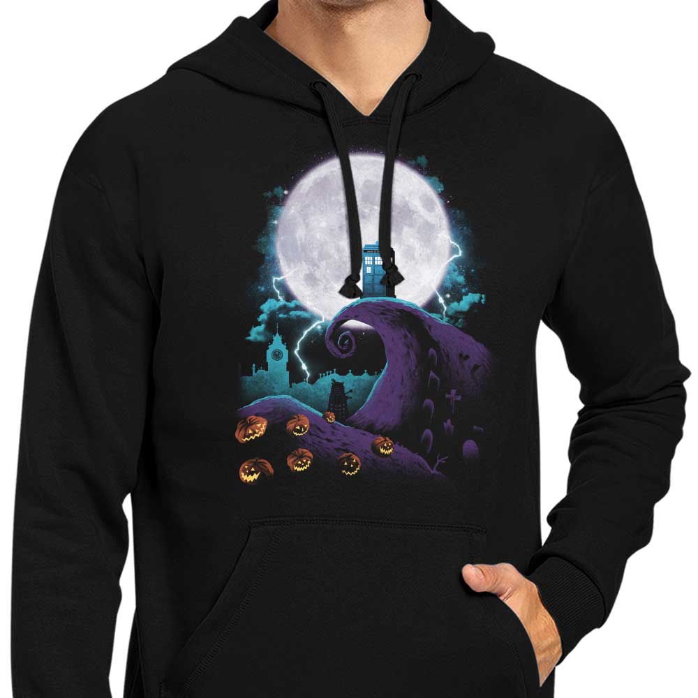 XENOS Nightmare Before Gallifrey Comfortable Zip-Up & Pullover Hoodies