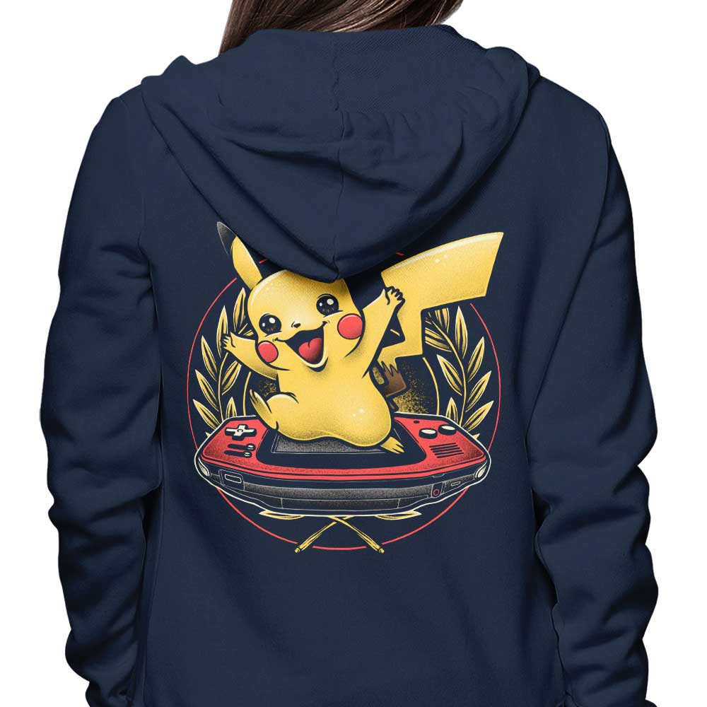 Unique Static Design Hoodie by Glitchygorilla