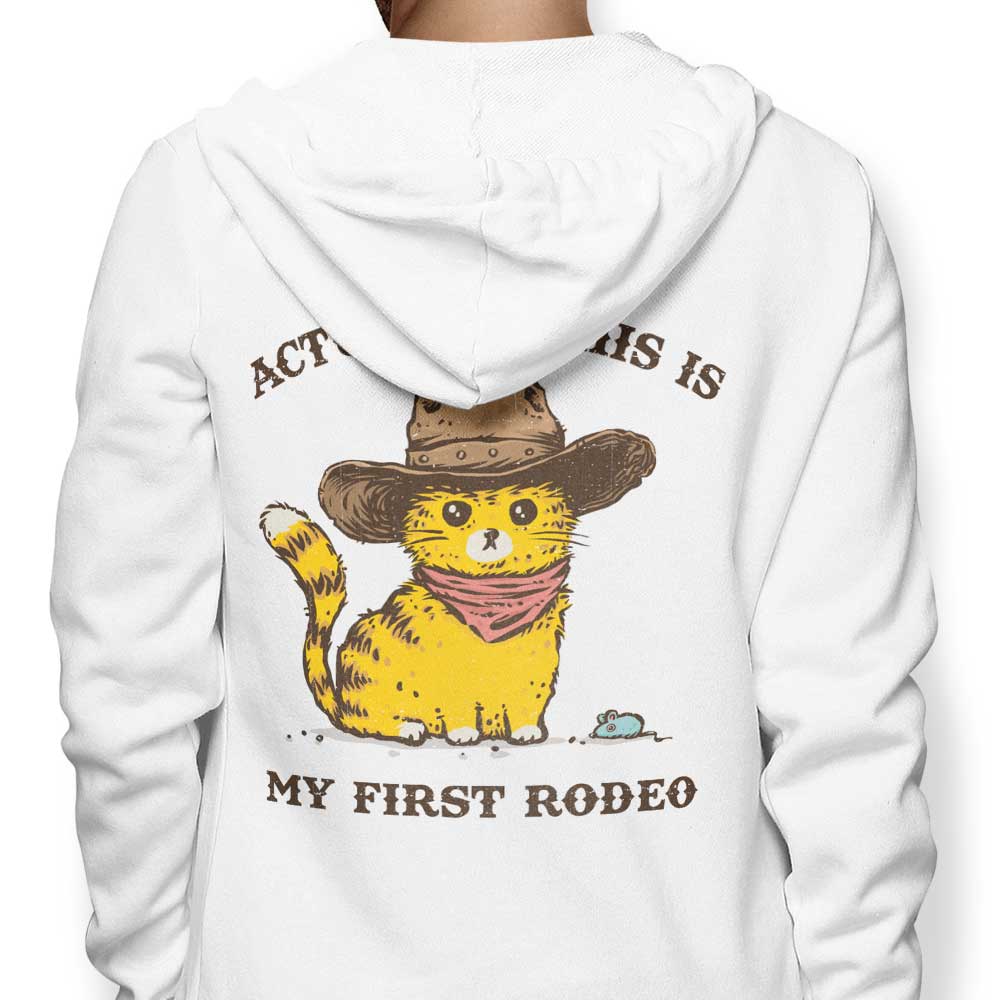 My First Rodeo Stylish Hoodie by kg07