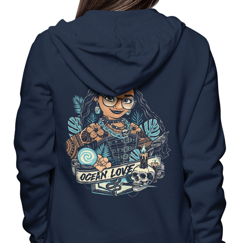 Ocean Love-themed Casual Hoodie