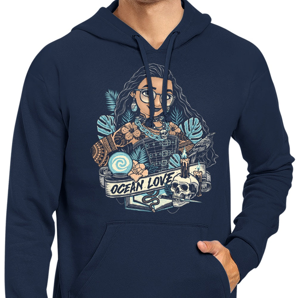 Ocean Love-themed Casual Hoodie