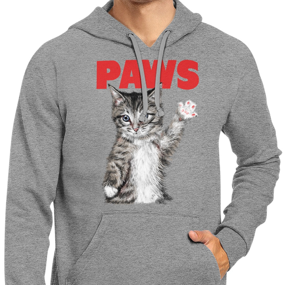 XENOS Comfortable Paws Zip-Up and Pullover Hoodies in S - 4XL