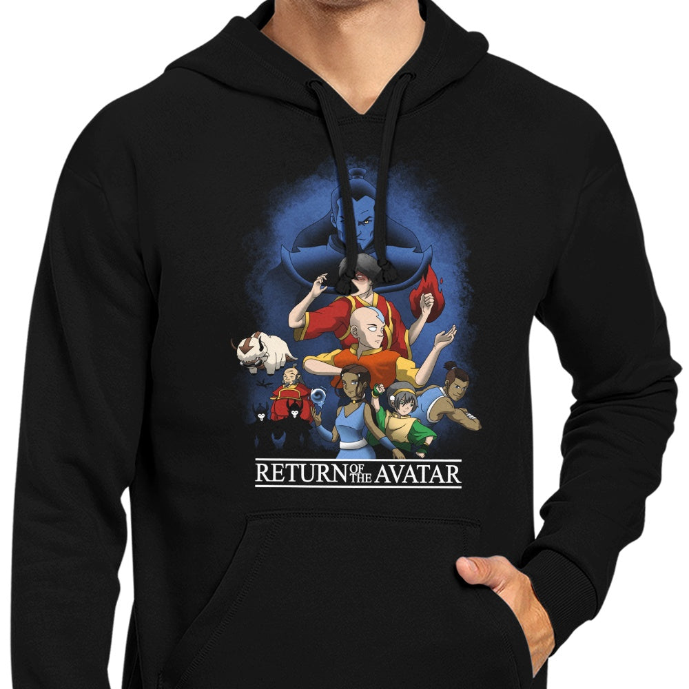XENOS Return of the Avatar Comfortable 8.5-Ounce Hoodie in S - 4XL Sizes