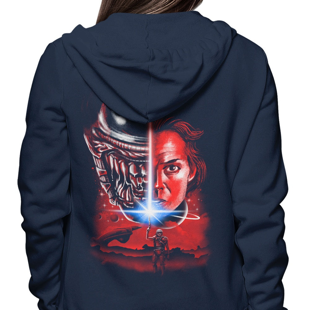 XENOS The Last Alien Zip-Up & Pullover 8.5oz Cotton-Poly Hoodies