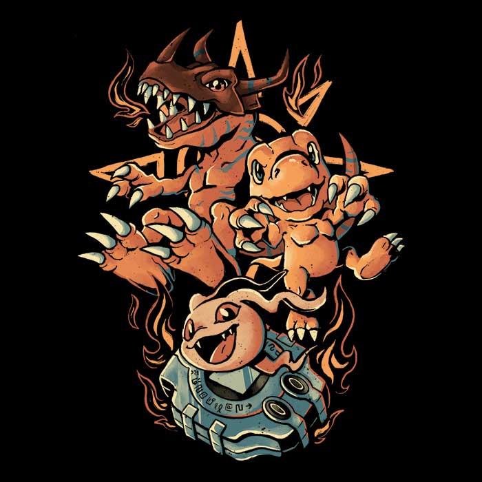 Digital Dinosaur Evolution-themed Hooded Sweatshirt