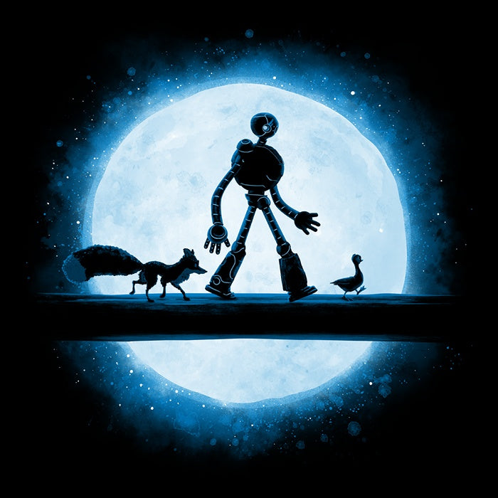 Teesgeex Hakuna Robot-themed Hooded Sweatshirt