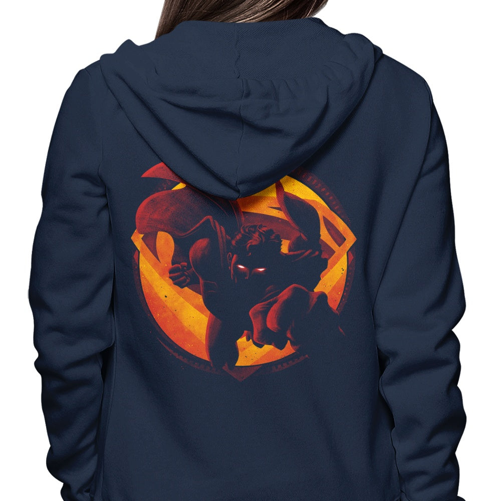 Teesgeex Men's 'Into the Sky' Fashionable Hoodie