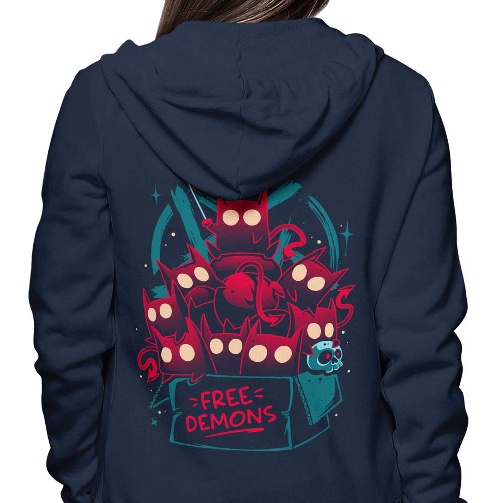 Stylish Free Demons Hoodie by Snouleaf