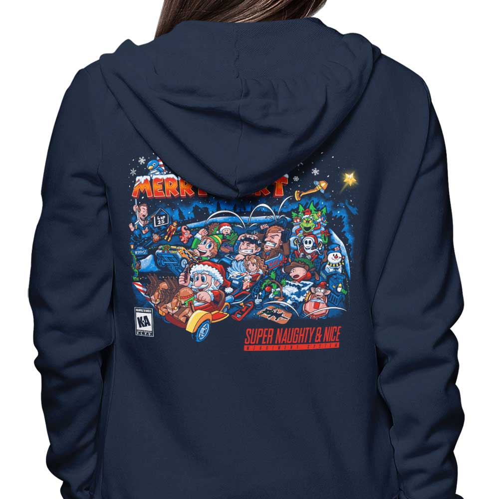 Super Merry Kart - Stylish Hooded Sweatshirt