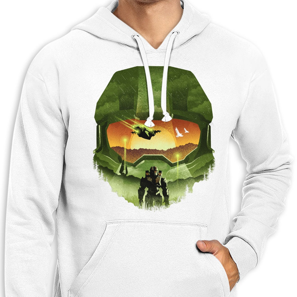 Stylish Spartan Silhouette Design Hoodie for Trendy Wear