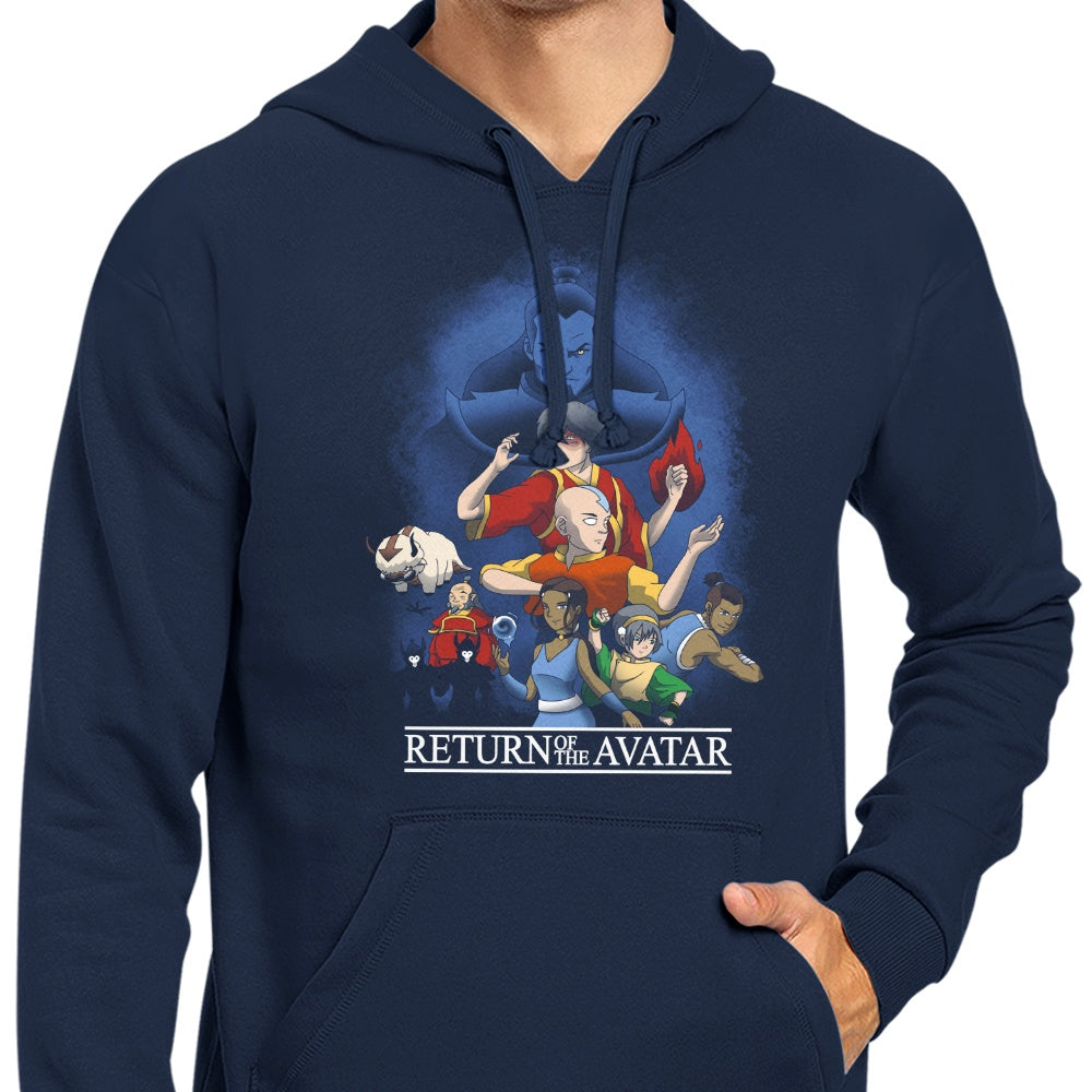 XENOS Return of the Avatar Comfortable 8.5-Ounce Hoodie in S - 4XL Sizes