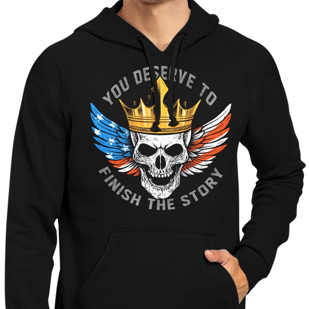 Alemaglia's Alternative Finish the Story Hoodie