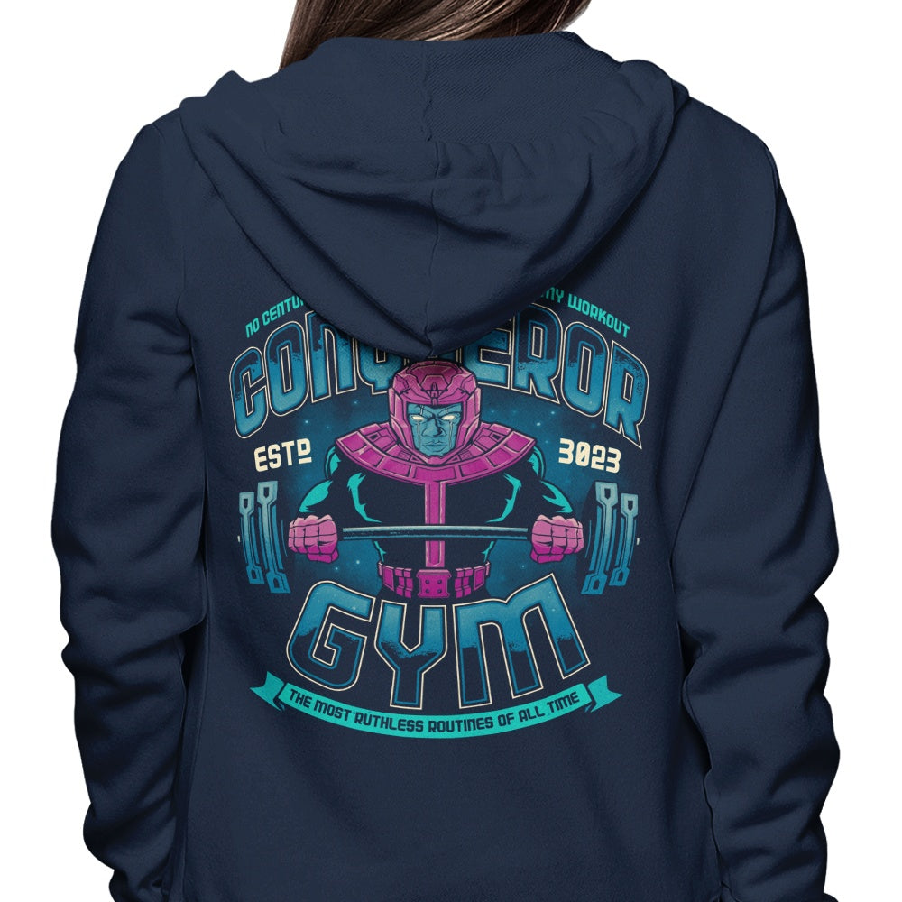 Teesgeex's High - Quality Conqueror Gym Hoodie