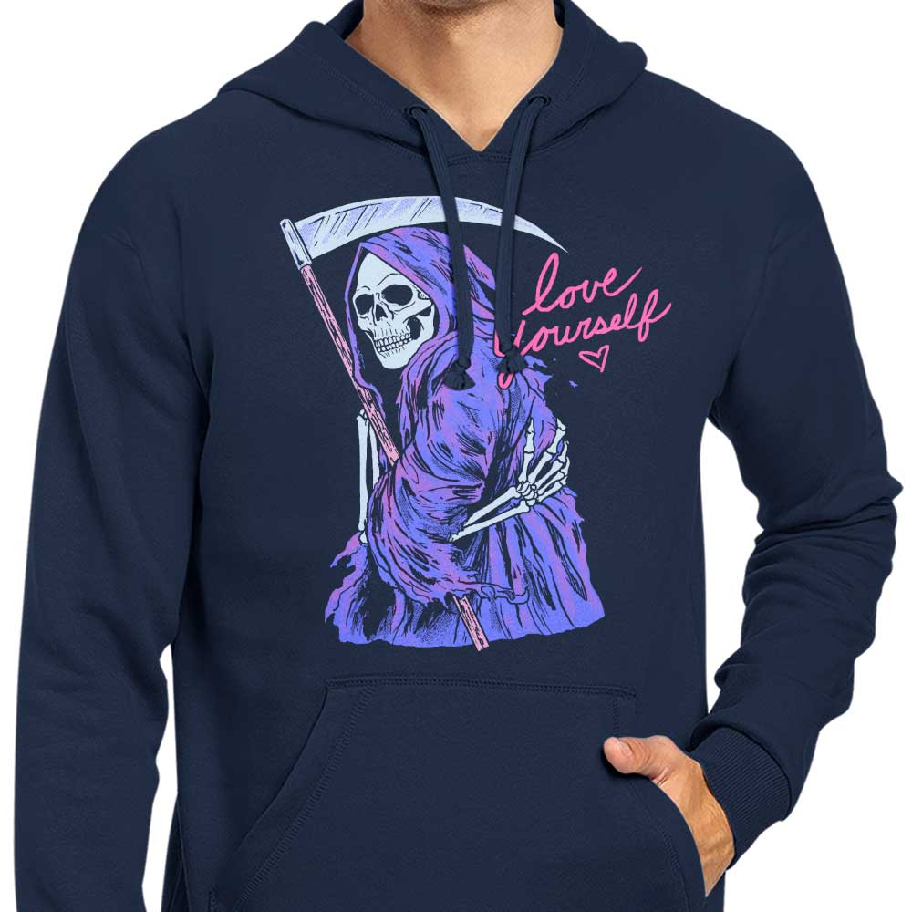 Self - Love Inspiring Hillary White Hoodie