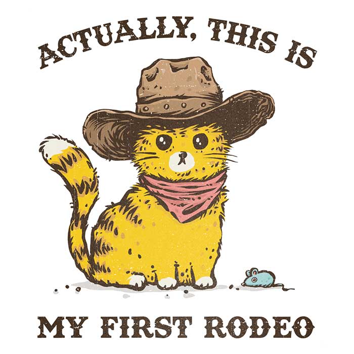 My First Rodeo Stylish Hoodie by kg07