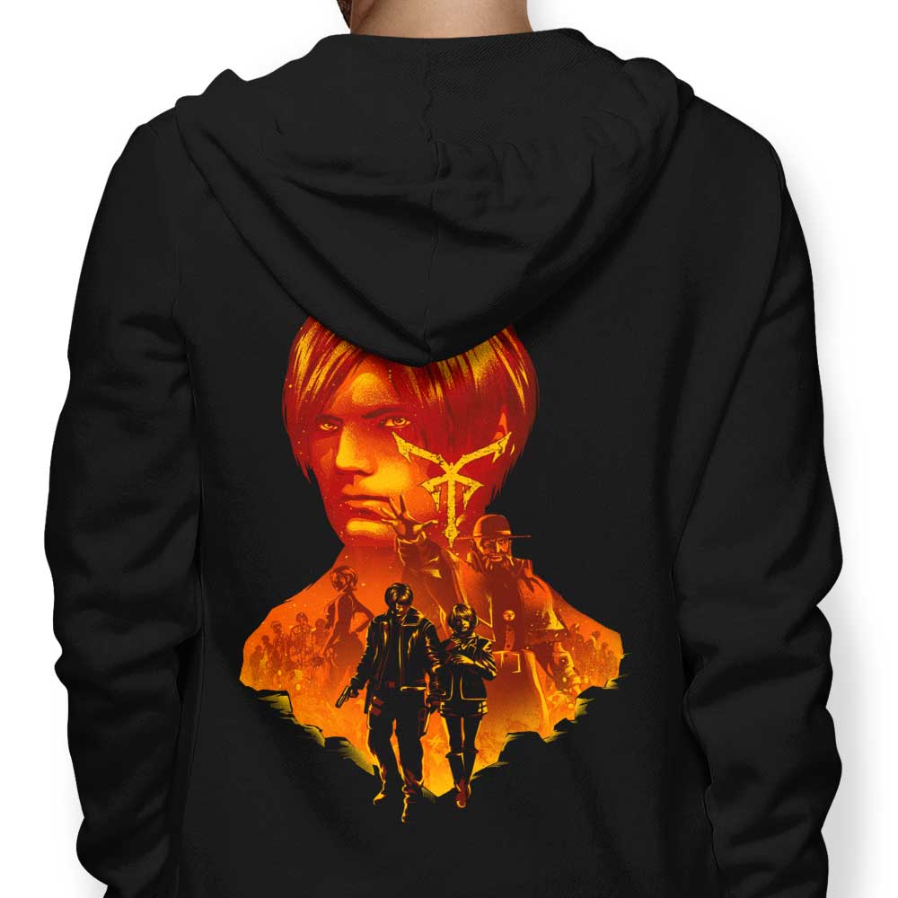 Hypertwenty's Resident Leon-themed Hooded Sweatshirt