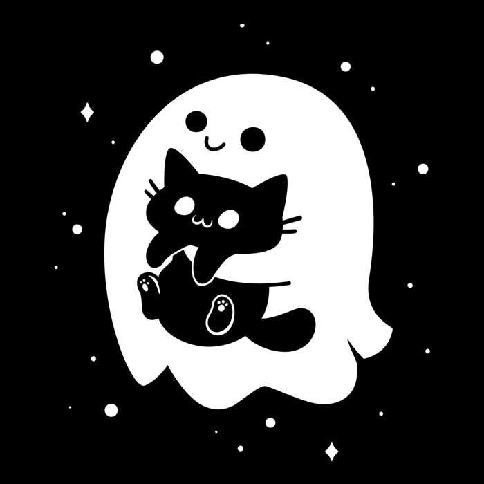 Spooky Cat - The Captivating Snatcher Hoodie by Snouleaf