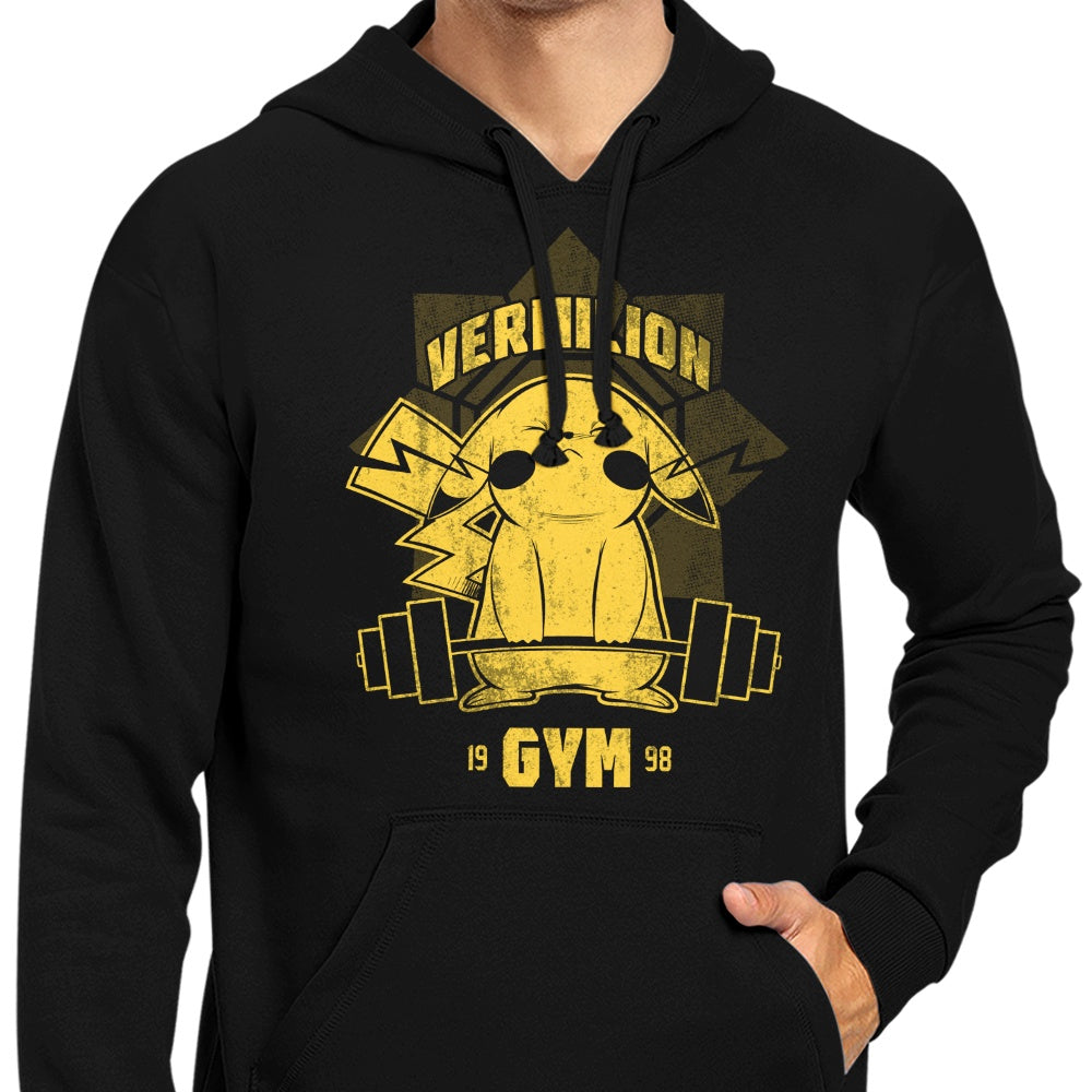 Stylish Vermillion Gym Hoodie from Coinbox Tees