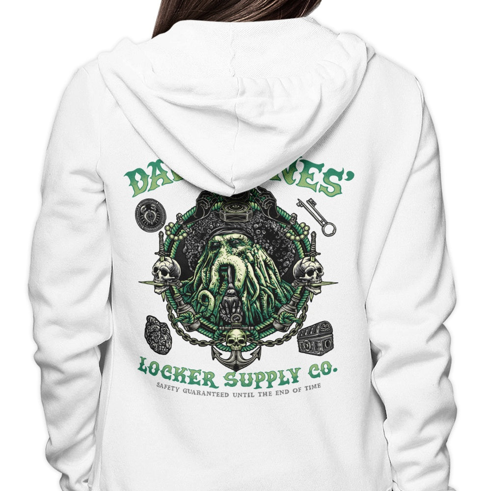 Locker Supply Branded Hoodie by Glitchygorilla