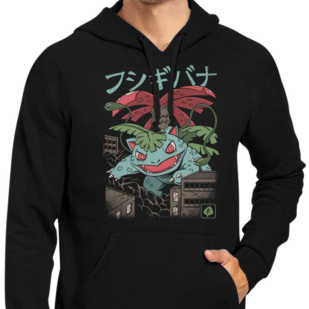 Unique Grass Kaiju Style Hoodie from XENOS
