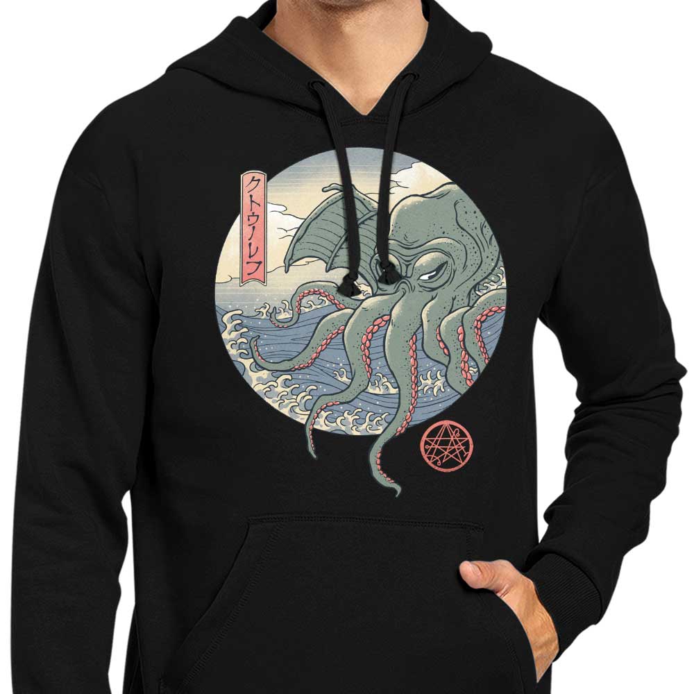 Stylish Ancient Ukiyo-e Inspired Zip Up and Pullover Hoodies