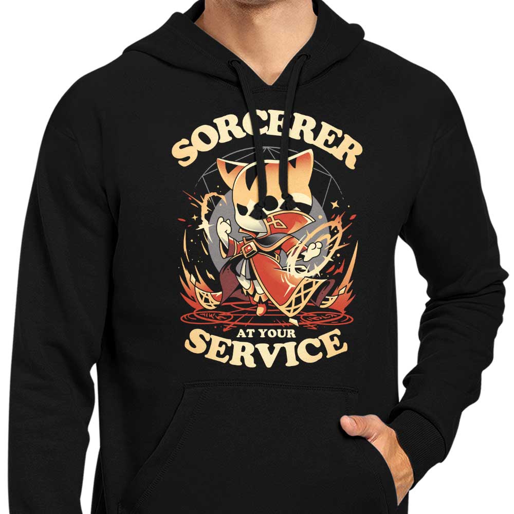 High - Quality 'Sorcerer at Your Service' Hoodie for Fashion Lovers
